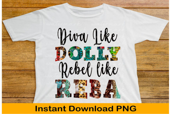 Country Girl Png, Diva Like Dolly Rebel