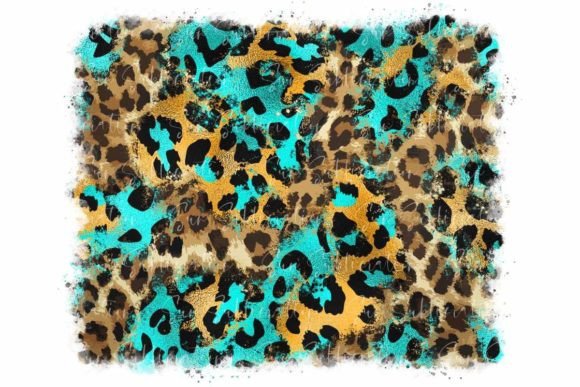 Leopard Turquoise Sublimation Design Review