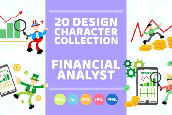 Review: People and Financial Analyst Cartoon